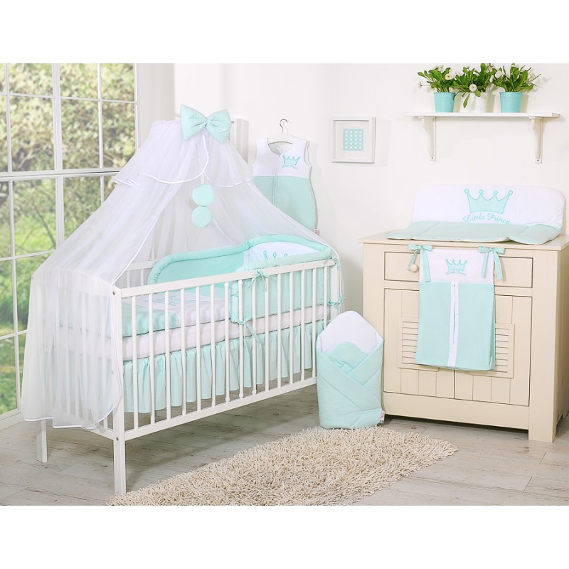 Mosquito-net made of chiffon- Little Prince/Princess mint