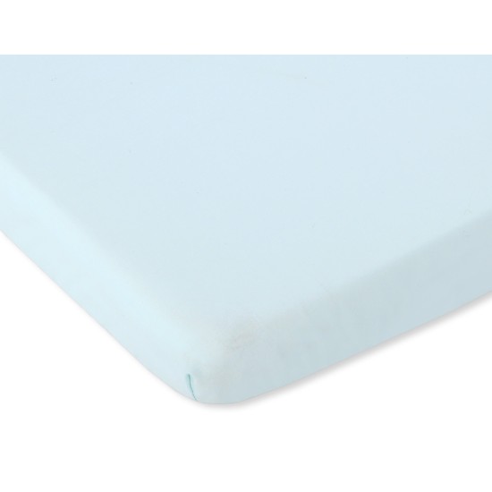 Σεντόνι με Λάστιχο Βαμβακερό 120x60cm mint