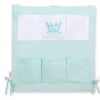 Cot tidy- Little Prince/Princess mint