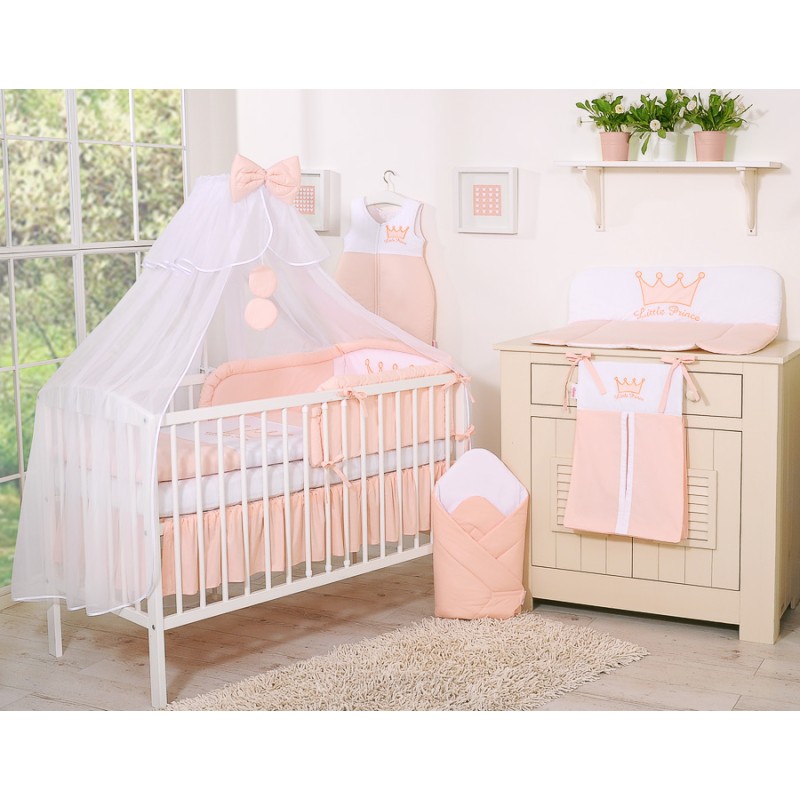 Mosquito-net made of chiffon- Little Prince/Princess powder pink