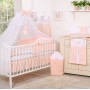 Mosquito-net made of chiffon- Little Prince/Princess powder pink