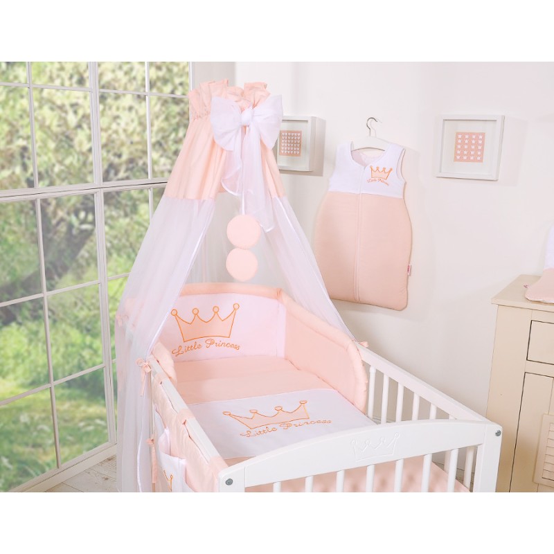 Κουνουπιέρα από Chiffon - Little Prince/Princess powder pink