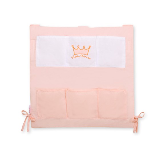 Cot tidy- Little Prince/Princess powder pink