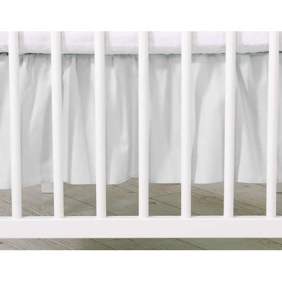Dust Ruffle-Masking flounce 120x60cm- Little Prince/Princess gray