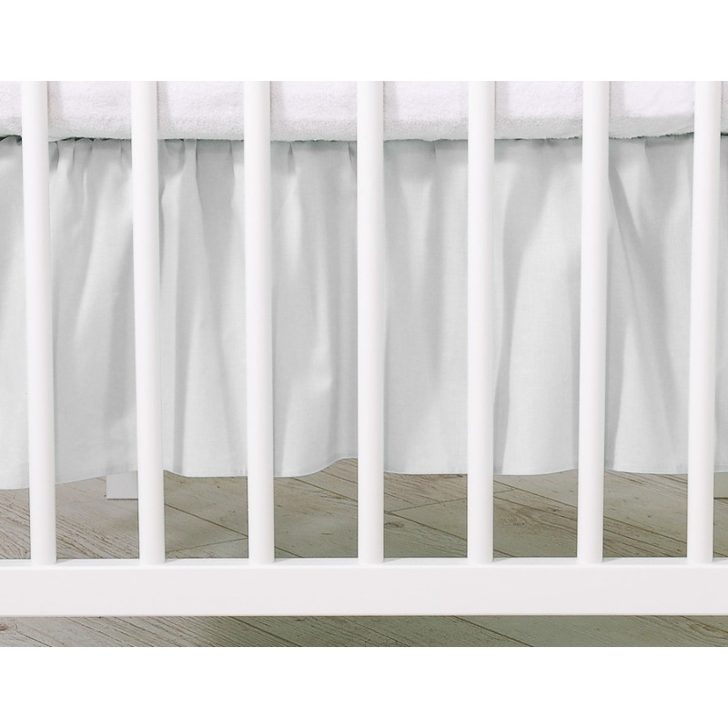 Dust Ruffle-Masking flounce 140x70cm- Little Prince/Princess gray