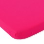 Σεντόνι με Λάστιχο Βαμβακερό 120x60cm dark pink