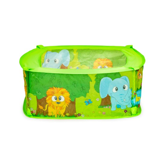 Dry pool with balls, playpen for children