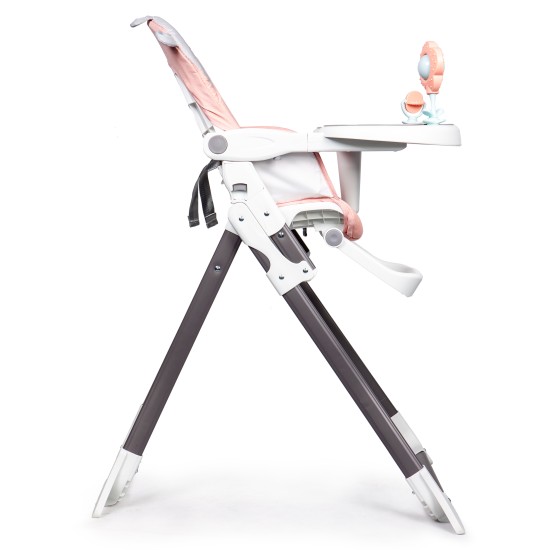 Reindeer foldable feeding chair pink ECOTOYS Reindeer foldable feeding chair pink ECOTOYS