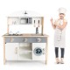 XXL wooden kitchen for children ECOTOYS XXL wooden kitchen for children ECOTOYS