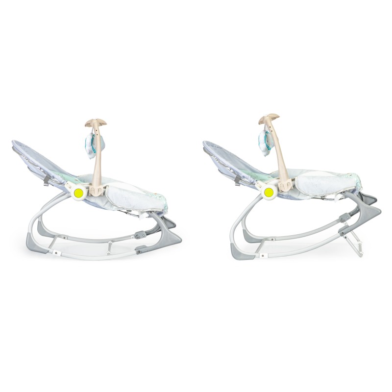 3-in-1 bouncer, rocking chair, sounds vibrations - Elephant ECOTOYS