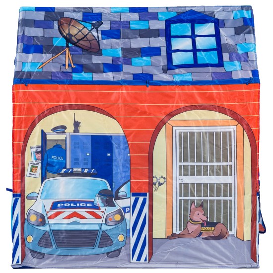 Tent childrens playhouse police station Iplay