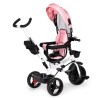 Tricycle stroller 360* swivel seat Pink