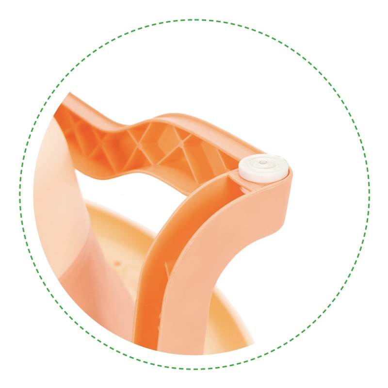 Childrens bathtub foldable with drain Ecotoys pink