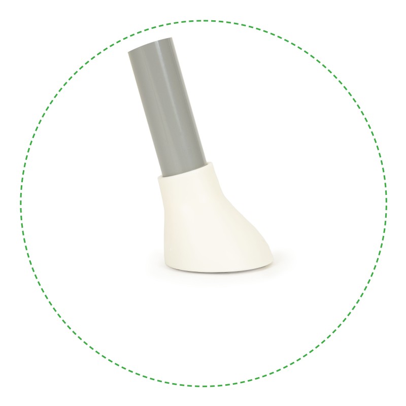 Feeding chair 2in1 white ECOTOYS