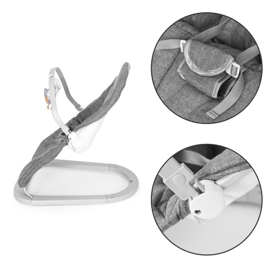 Bouncer, rocker with vibrations and sounds, ECOTOYS
