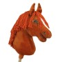 Άλογο Ιππασίας με Στικ - Hobby Horse Premium - chestnut horse A3