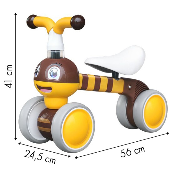 Τρίκυκλο Ποδήλατο Ισορροπίας - mini bike - Bee - ECOTOYS Τρίκυκλο Ποδήλατο Ισορροπίας - mini bike - Bee - ECOTOYS