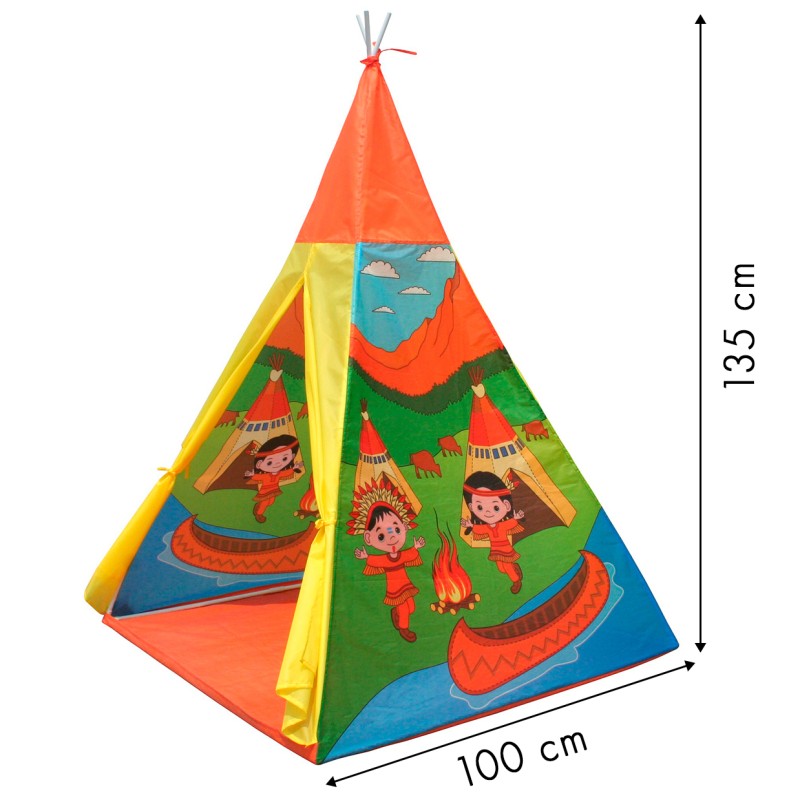 Indian tipi tent, wigwam, childrens house