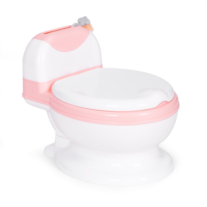 Toilet potty with a removable insert with a brush for children ECOTOYS