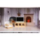 Dollhouse with furniture Residence Emma ECOTOYS Dollhouse with furniture Residence Emma ECOTOYS