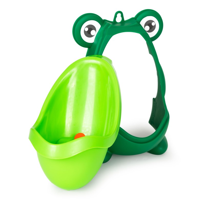 Children urinal for boys mounted on suction cups