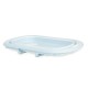 Childrens bathtub, foldable tourist bathtub with drain, gray Childrens bathtub, foldable tourist bathtub with drain, gray