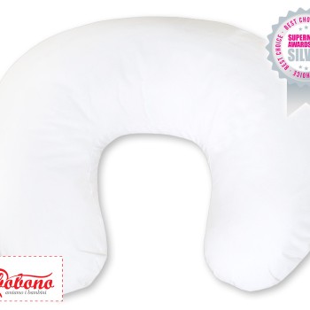 Μαξιλάρι Θηλασμού - Hanging hearts white