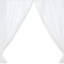 Curtains for baby room- Hanging Hearts white