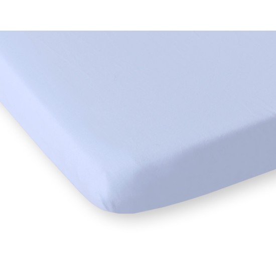Sheet made of cotton 140x70cm blue
