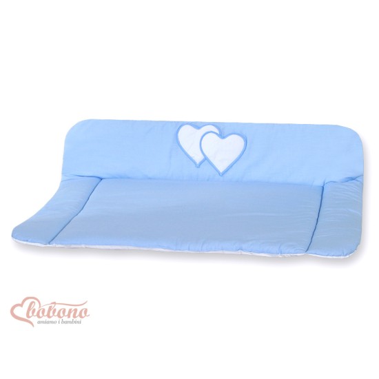 Soft changing mat- Hanging Hearts blue Soft changing mat- Hanging Hearts blue