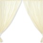 Curtains for baby room- Hanging Hearts cream
