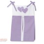 Diaper bag- Hanging Hearts lilac