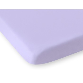 Σεντόνι με Λάστιχο Βαμβακερό 120x60cm lila