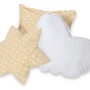 Διακοσμητικά Μαξιλάρια Σετ 3 τμχ - Bright dots on beige