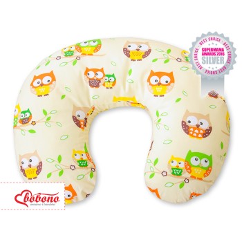 Μαξιλάρι Θηλασμού - Basic cream owls