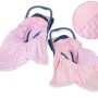 Double-sided car seat blanket for babies - Chevron pink