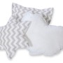 Διακοσμητικά Μαξιλάρια Σετ 3 τμχ - Chevron grey