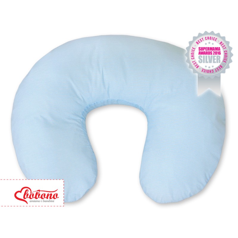 Μαξιλάρι Θηλασμού - Hanging hearts blue strips