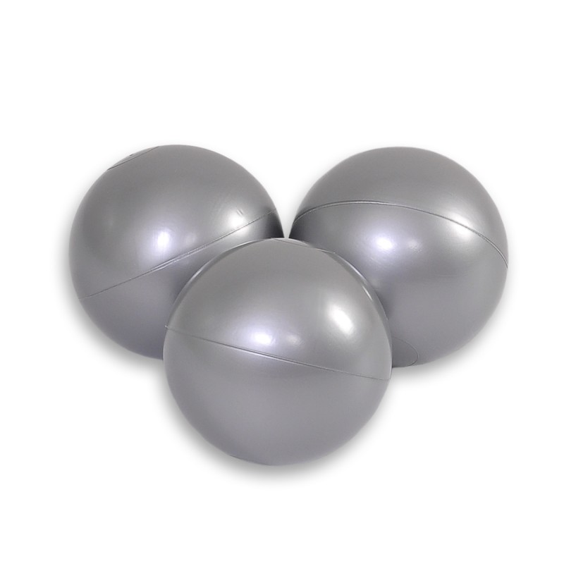 Πλαστικές Μπάλες 50 τμχ - silver