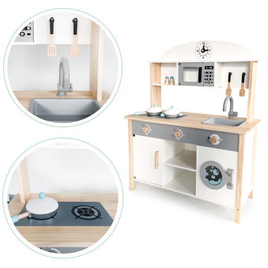 XXL wooden kitchen for children ECOTOYS XXL wooden kitchen for children ECOTOYS