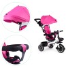 Tricycle with rotating seat 360 ECOTOYS pink