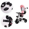 Tricycle stroller 360* swivel seat Pink
