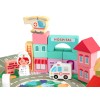 Ξύλινα Εκπαιδευτικά Τουβλάκια -  Πόλη - 121 pcs ECOTOYS