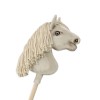 Άλογο Ιππασίας με Στικ - Hobby Horse Premium - cremello horse A4