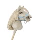 Άλογο Ιππασίας με Στικ - Hobby Horse Premium - cremello horse A4 Άλογο Ιππασίας με Στικ - Hobby Horse Premium - cremello horse A4