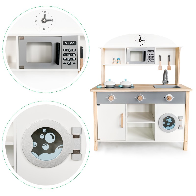 XXL wooden kitchen for children ECOTOYS
