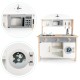 XXL wooden kitchen for children ECOTOYS XXL wooden kitchen for children ECOTOYS