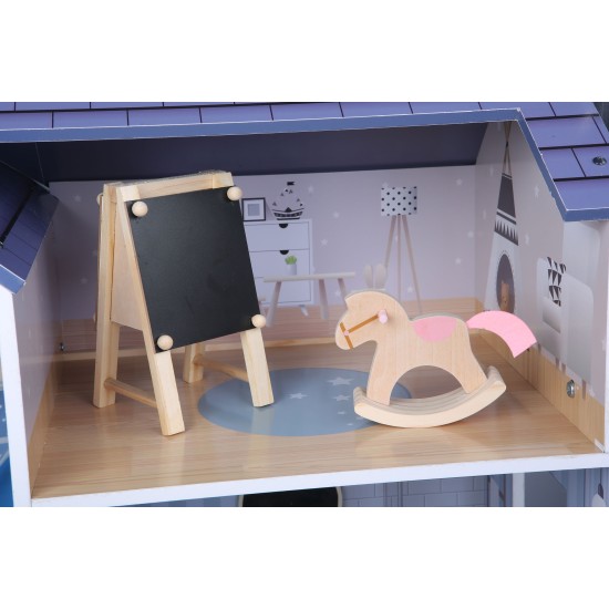 Παιδικό Κουκλόσπιτο Maya XXL Residence με 28 Αξεσουάρ ECOTOYS