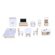 Dollhouse with furniture Residence Emma ECOTOYS Dollhouse with furniture Residence Emma ECOTOYS