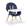 2in1 feeding chair ECOTOYS dark blue